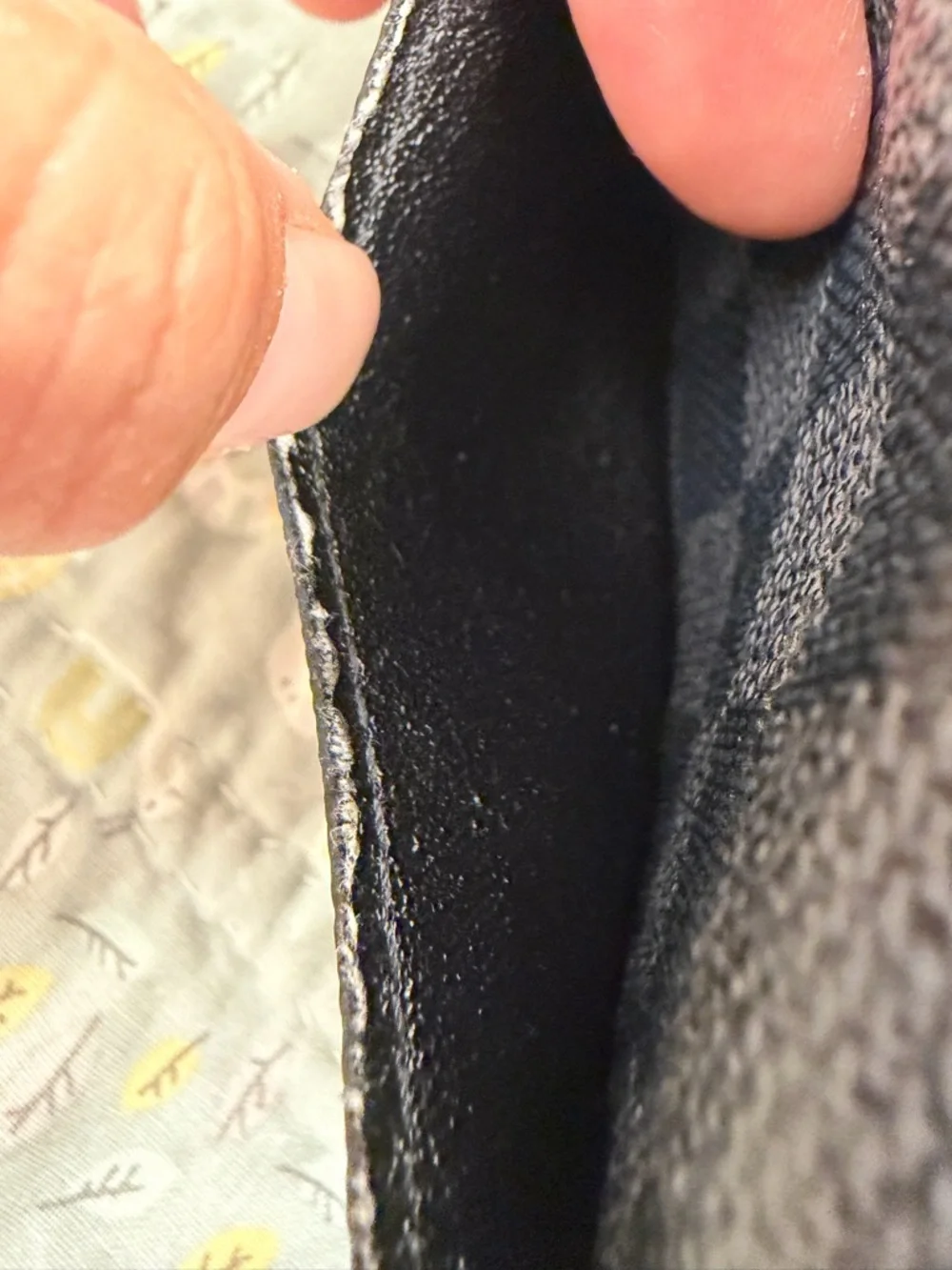 Louis Vuitton Pocket Organizer Graphite (PRICE FIRM)